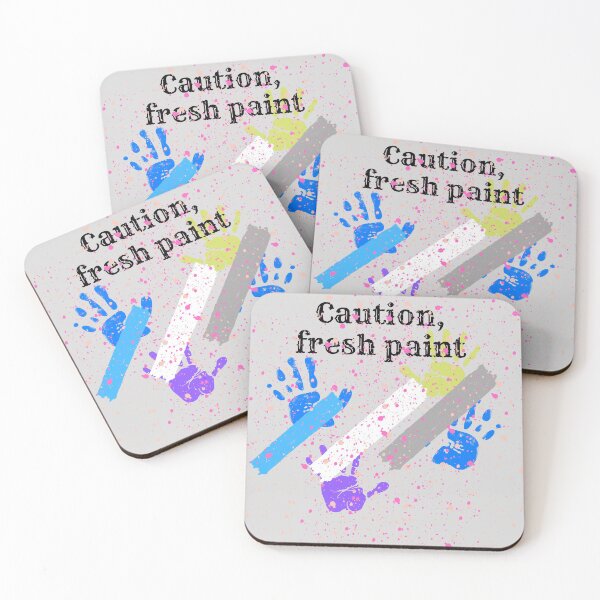 Item preview, Caution, fresh paint designed and sold by T-ShirtIn85.