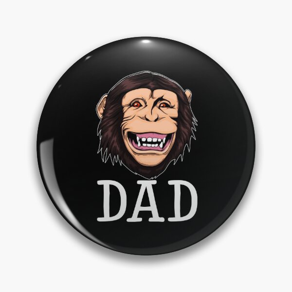 Item preview, Monkey Dad Chimpanzee designed and sold by Bendthetrend.
