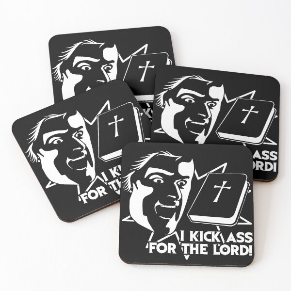 Item preview, Kicking Ass For The Lord! designed and sold by RoadkillRags.