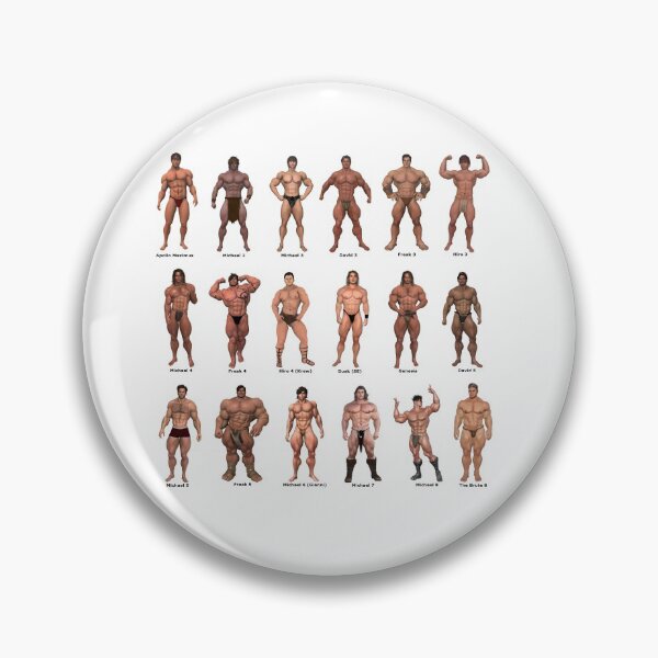 Item preview, DAZ 'power men designed and sold by 3D-Warrior.