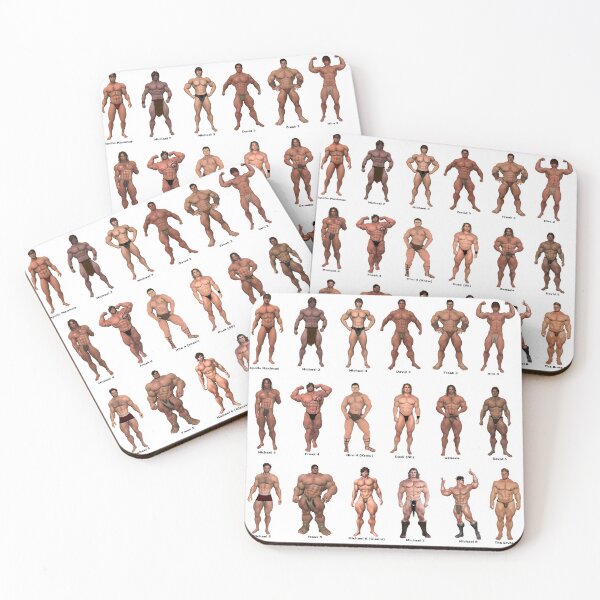 Item preview, DAZ 'power men designed and sold by 3D-Warrior.