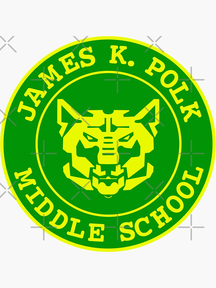 "Ned's Declassified School Survival Guide James K. Polk" Sticker by