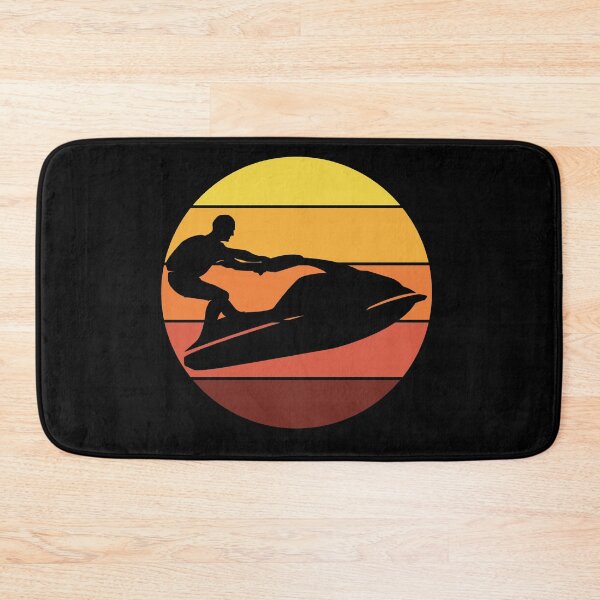 Item preview, Jet Ski Water Sports Boat Sea Summer Beach Vintage Retro designed and sold by CuteDesigns1.