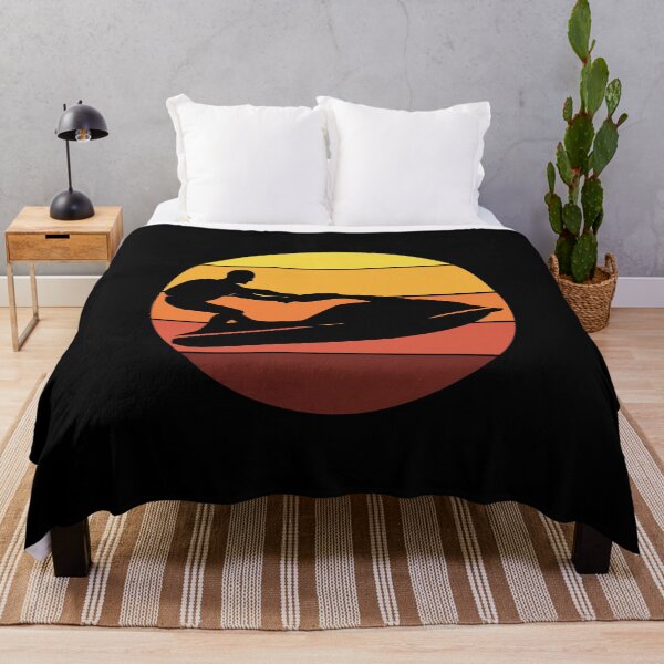 Item preview, Jet Ski Water Sports Boat Sea Summer Beach Vintage Retro designed and sold by CuteDesigns1.