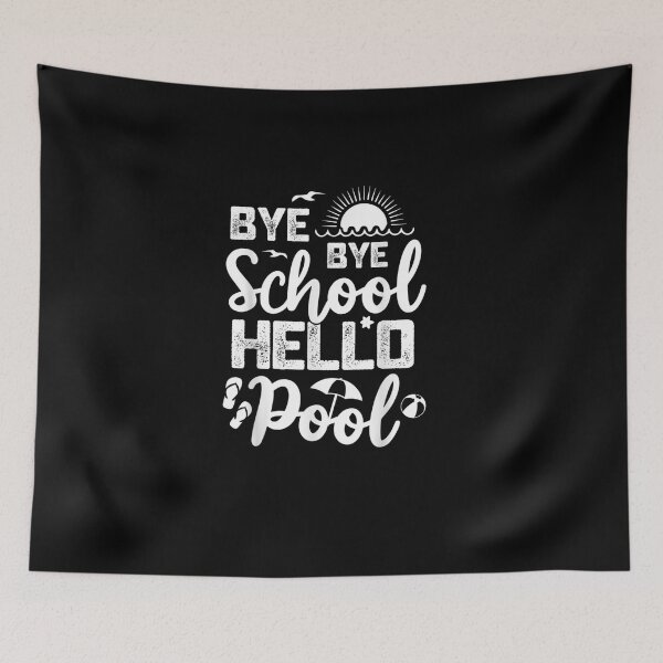 Item preview, Teacher Student Summer Bye Bye School Hello Pool designed and sold by RanirO.