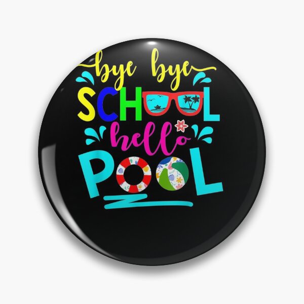 Item preview, Teacher Student Summer Bye Bye School Hello Pool designed and sold by RanirO.