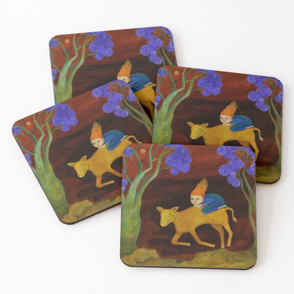 Item preview, Riding the Golden Calf  designed and sold by Cathie Joy Young.