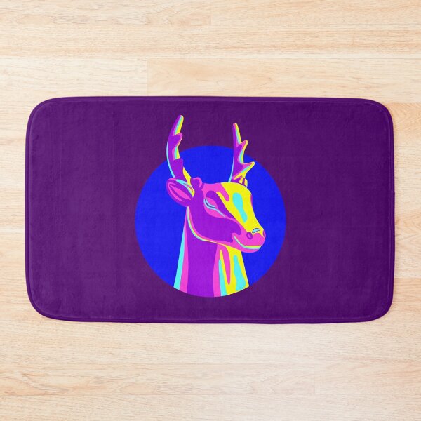 Item preview, Neon deer. Colourful deer. designed and sold by Funny Banana.