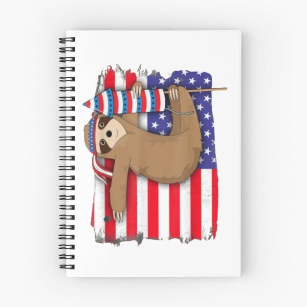 Item preview, 4th of july american flag sloth shirt designed and sold by chanat3659.