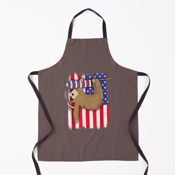 Item preview, 4th of july american flag sloth shirt designed and sold by chanat3659.