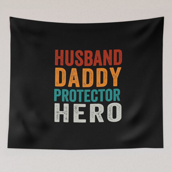 Item preview, Husband Daddy Protector Hero, best fathers day gifts for new dads, gifts for dad who wants nothing designed and sold by PRINTED ..