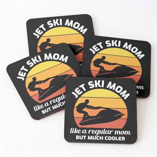 Item preview, Jet Ski Water Sports Boat Mom Mothers day Vintage Retro designed and sold by CuteDesigns1.