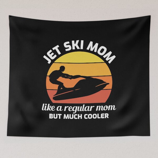 Item preview, Jet Ski Water Sports Boat Mom Mothers day Vintage Retro designed and sold by CuteDesigns1.