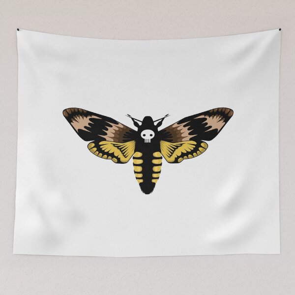 Item preview, Death's Hawk Moth Print designed and sold by RoadkillRags.