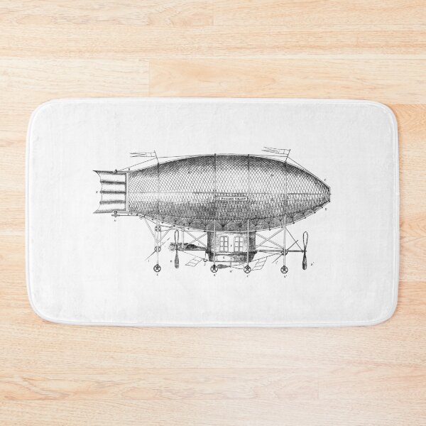 Item preview, French Steampunk Hot Air Balloon designed and sold by Pixelchicken.