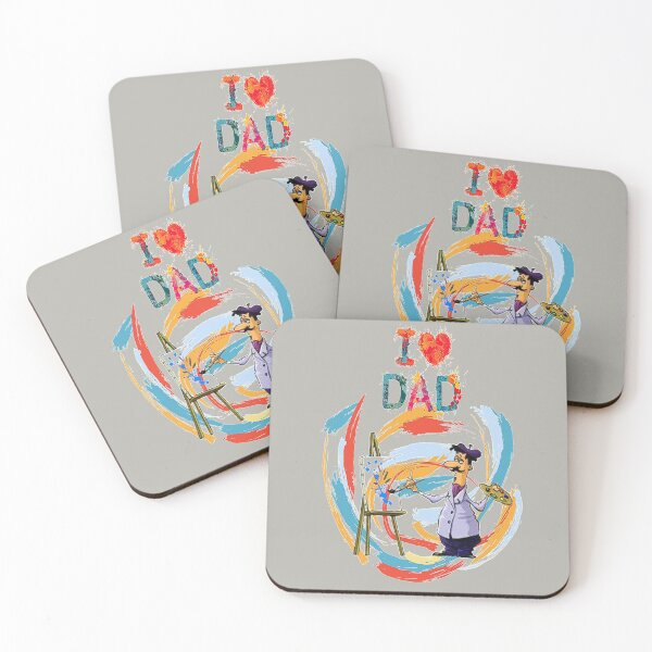 Item preview, Arty Dad Fathers Day, Best Buddy Dad Fathers Day, Best Mentor Fathers Day, Super Stepdad Fathers Day designed and sold by Adri Barnard.