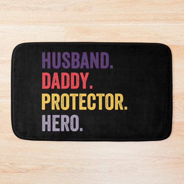 Item preview, Husband Daddy Protector Hero, best fathers day gifts for new dads, gifts for dad who wants nothing designed and sold by PRINTED ..