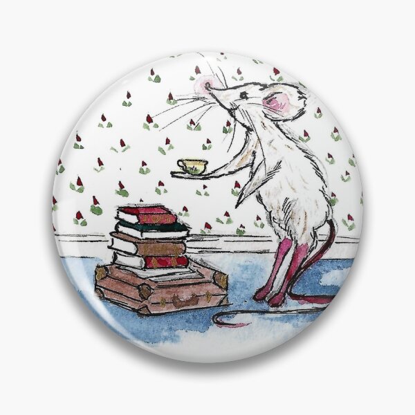 Item preview, Tea and books designed and sold by Mauveink.