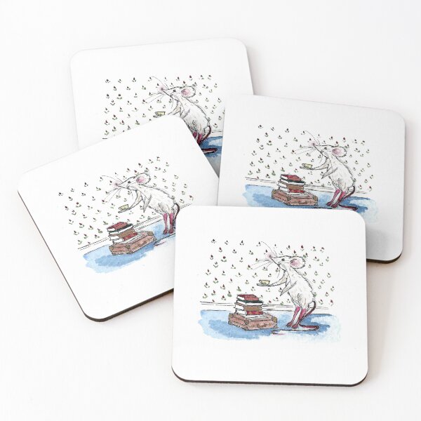 Item preview, Tea and books designed and sold by Mauveink.