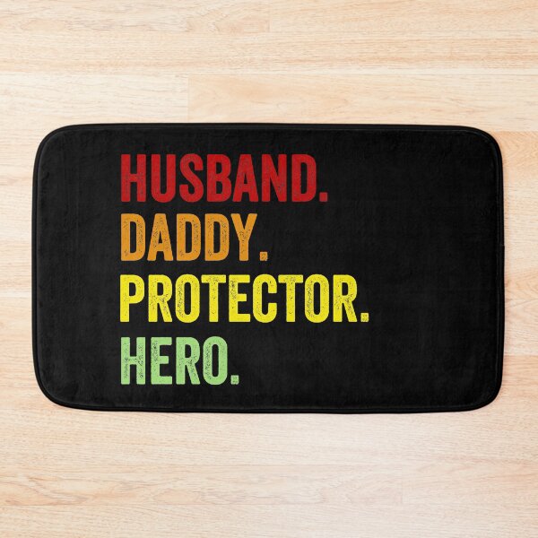 Item preview, Husband Daddy Protector Hero, best fathers day gifts for new dads, gifts for dad who wants nothing designed and sold by PRINTED ..
