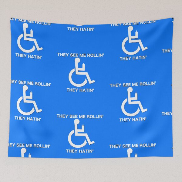 Artikelvorschau, Rollstuhl Funny Disability Handicap entworfen und verkauft von ttuniques.
