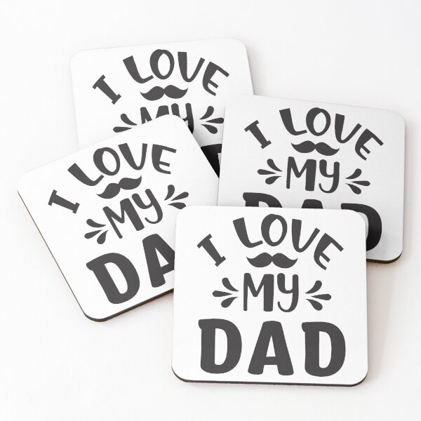 Item preview, I Love My Dad designed and sold by Printoweb.