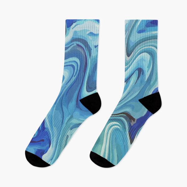 Item preview, Blue liquid paint designed and sold by AlexGolyakov.