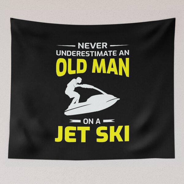 Item preview, Jet Ski Water Sports Boat Sea Oldman Grandpa Dad Fathers day designed and sold by CuteDesigns1.