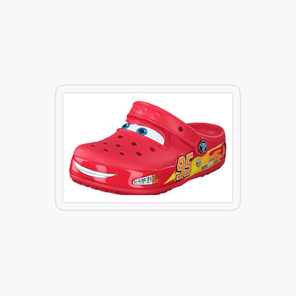 Lightning McQueen Crocs w/ Backpack