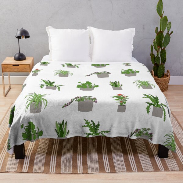Item preview, Collection of House Plants Pattern Illustration designed and sold by BexGrimwood.