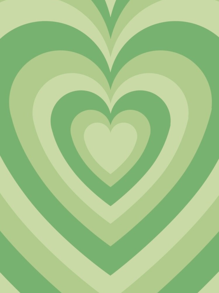Thumbnail 4 of 4, iPhone Case, Green Heart designed and sold by randomsof.