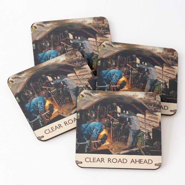 Item preview, Clear Road Ahead, British Railways - Terence Cuneo - 1949 designed and sold by CJET.