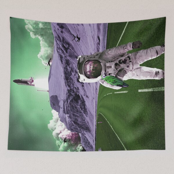 Item preview, What if streets were green Digital illustration designed and sold by Susanne Margarete Lutz.