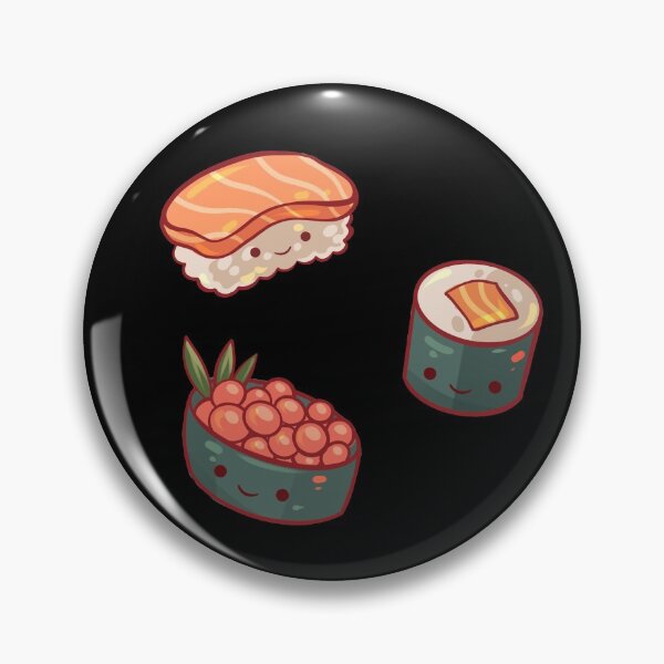 Item preview, Sushi Buddies (Sticker Pack) designed and sold by GalaxyChicken.