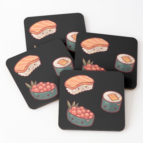 Item preview, Sushi Buddies (Sticker Pack) designed and sold by GalaxyChicken.