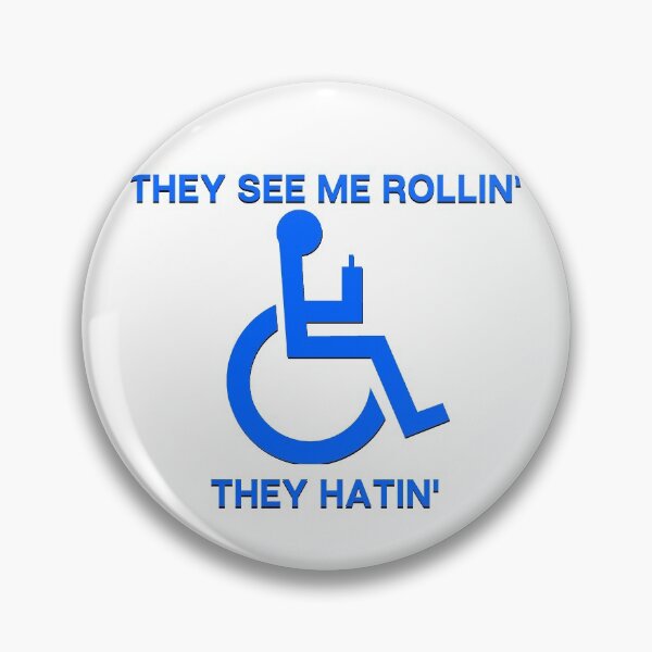Item preview, Wheelchair Funny Disability Handicap designed and sold by ttuniques.