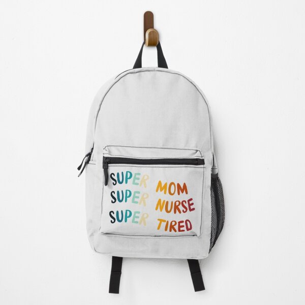 Item preview, Super Mom Super Nurse Super Tired designed and sold by KeekStudio.