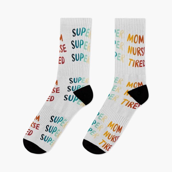 Item preview, Super Mom Super Nurse Super Tired designed and sold by KeekStudio.