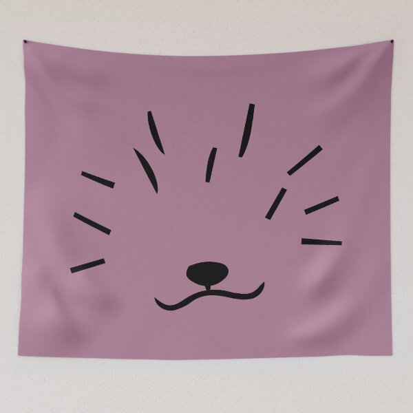 Item preview, MINIMALIST HEDGEHOG FACE designed and sold by MysticPotato.