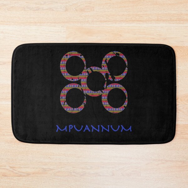 Item preview, Colorful Adinkra Symbol Mpuannum  designed and sold by GrimalkinStudio.