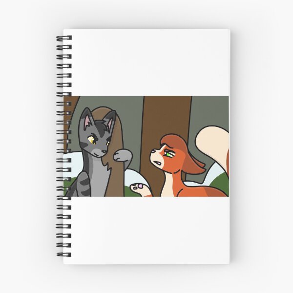 Item preview, Stormfur and Squirrelpaw make a bet designed and sold by ceolsonart.