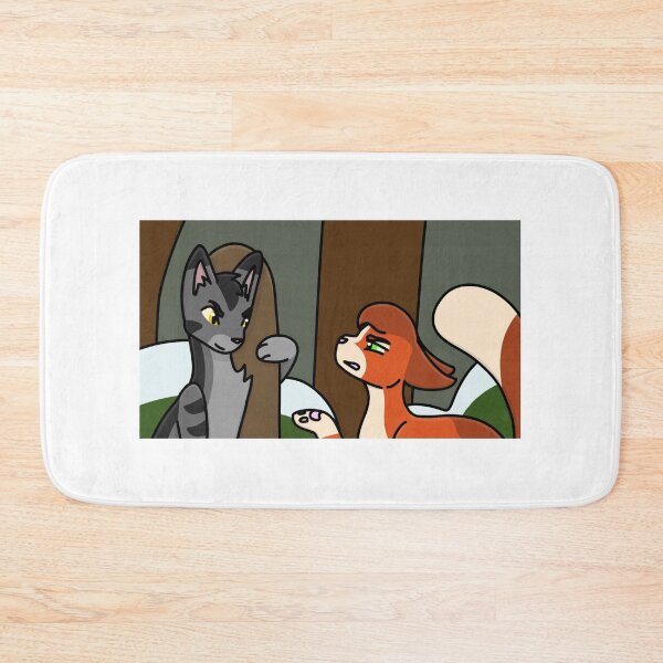 Item preview, Stormfur and Squirrelpaw make a bet designed and sold by ceolsonart.