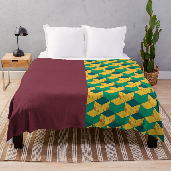 TOMIOKA GIYU PATTERN Throw Blanket