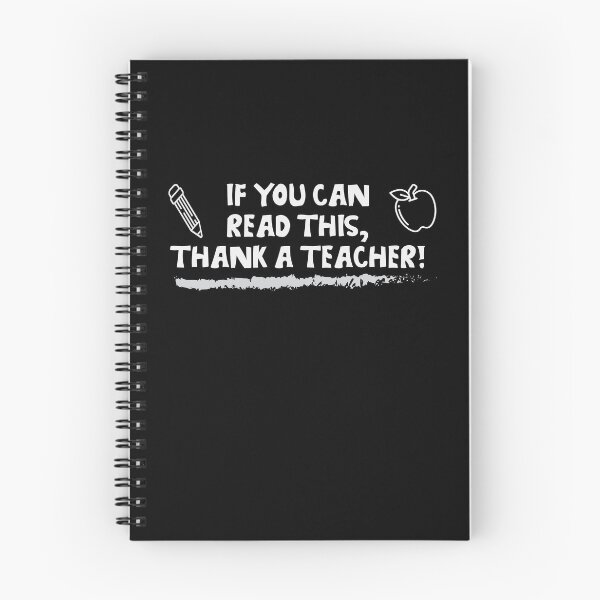 Item preview, If You Can Read This, Thank a Teacher designed and sold by WilsonCreekArts.