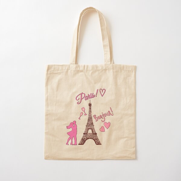 Item preview, Paris France Eiffel Tower Bonjour designed and sold by BullDesignsShop.