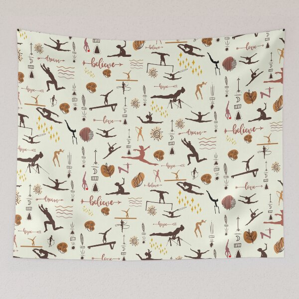 Item preview, Gymnastics Boho Pattern designed and sold by Gymnastics Store.