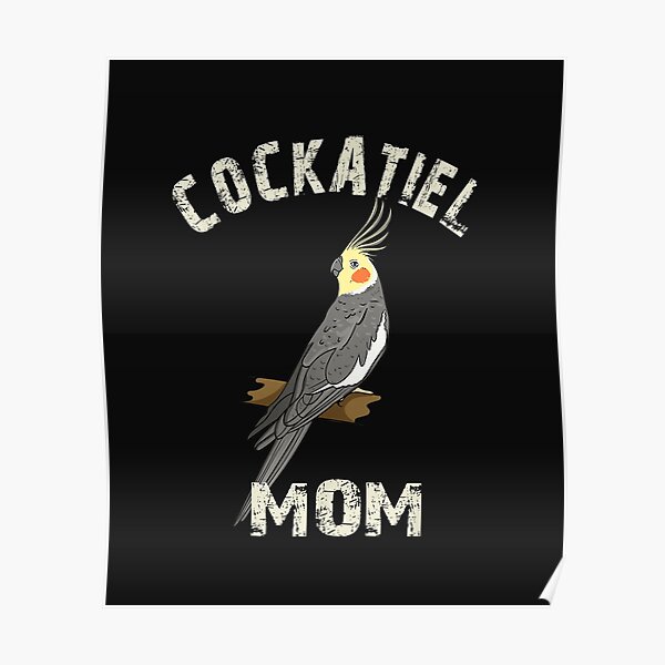 COCKATIEL GIFT COASTER I Would Rather Be With My Birds Can Be Personalised
