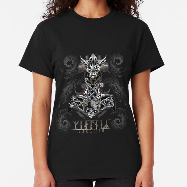 Mjölnir (Thor's Hammer) Classic T-Shirt