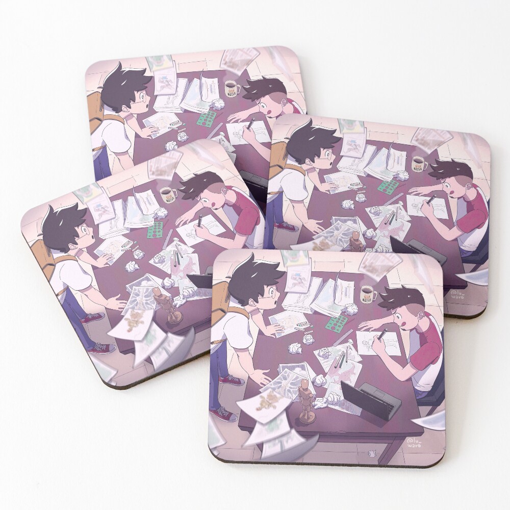 Item preview, Coasters (Set of 4) designed and sold by Geek Native .