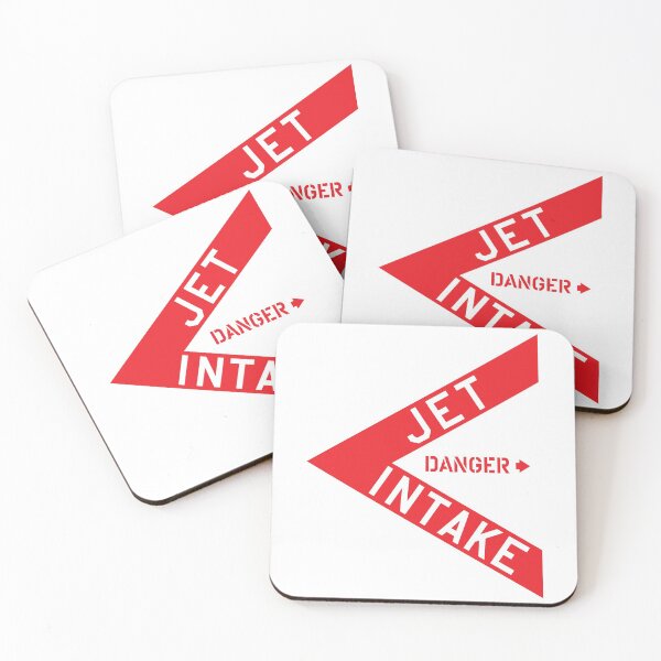 Item preview, DANGER Jet Intake, Jet Fighter warning sign (Side A) Right Side designed and sold by ARTsPlural.